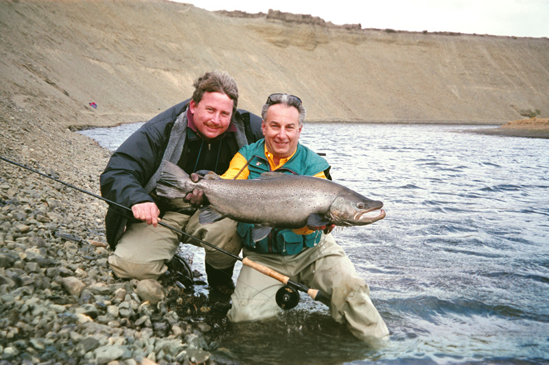 Graham Owen and Jim Teeny in Tierra del Fuego