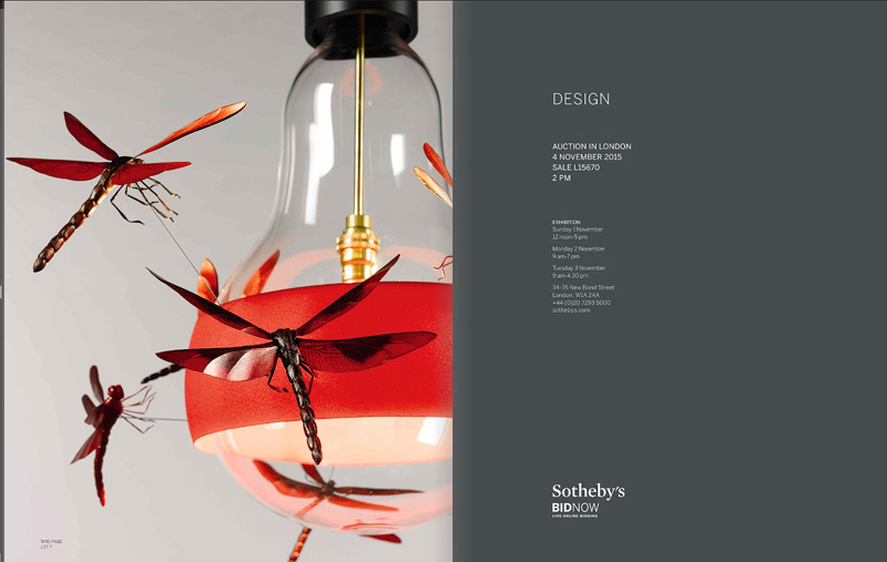 Sotheby's 20th Century Design sale - Ingo Maurer JB Dragonfly lamp