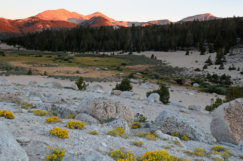 Sierra Golden Trout Wilderness Sunrise