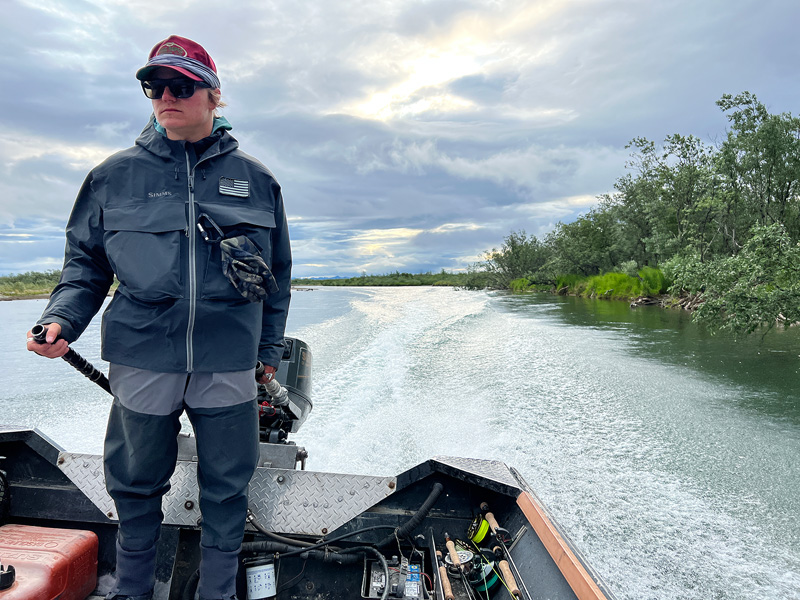 Fly fishing Guide Tate Petersen