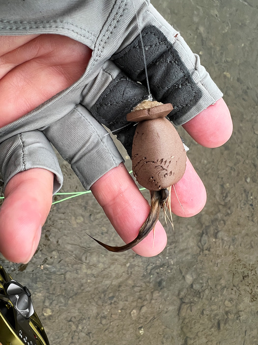 mouse fly foam and deer hair