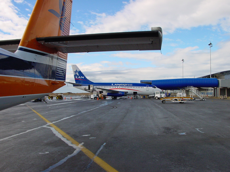 Both aircraft, Punta Arenas