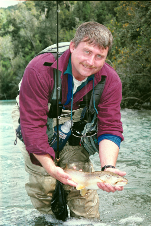 Graham with a nice little brownie