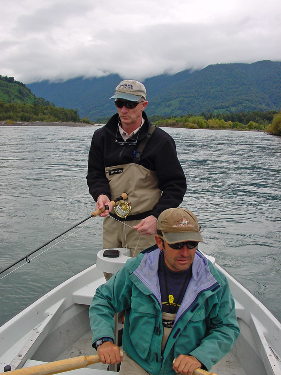 Keith Drnall enjoying a day on stream