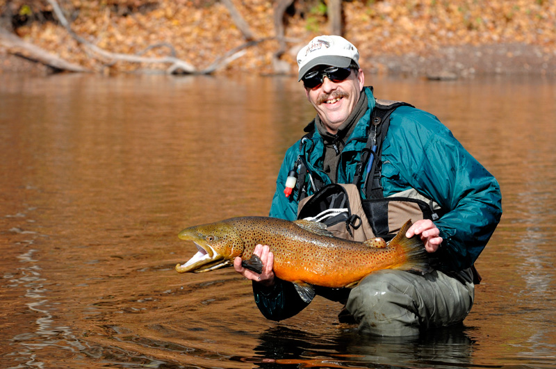 Mike Morphew with a gorgeous brownie