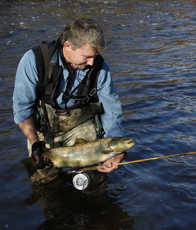 Fly fishing and photography are a fun combination, especially with beautiful scenery and trout