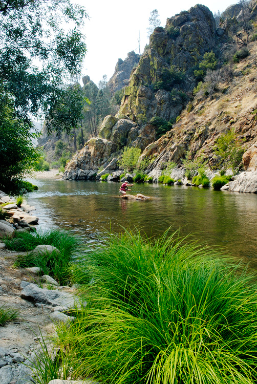 fly fishing the Kern River