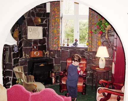 Lounge area inside Henlleys