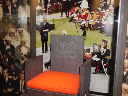 Chair for the Prince of Wales