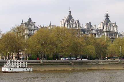 River fron view of the Royal Horse guards hotel