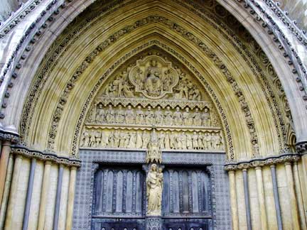 Entrance to Westminster Abbey