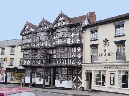 Feathers Hotel in Ludlow England