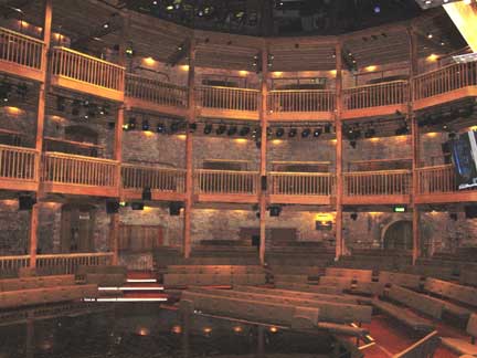 Inside the theater