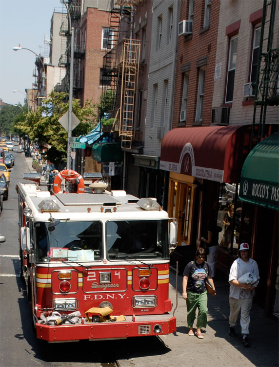 F.D.N.Y. Engine 24 on scene