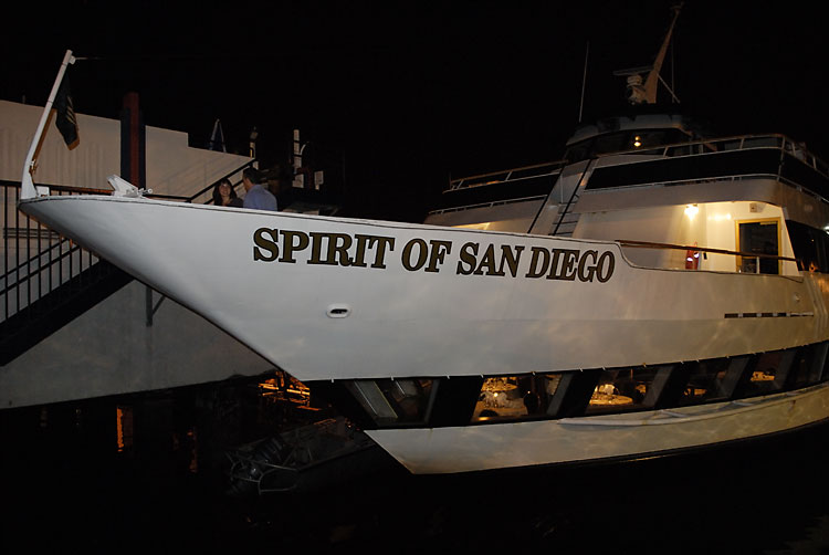 Spirit of San Diego dinner crusie