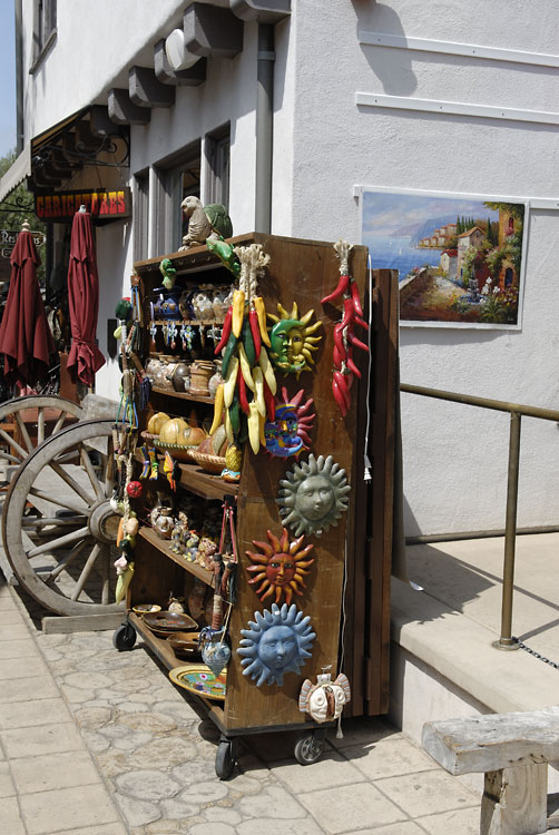 Colorful and interesting things for sale in Old Town San Diego