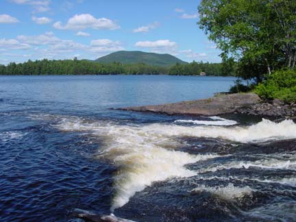 A great place to catch fish at Tupper Lake