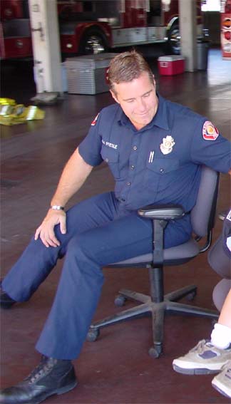 Fire Fighter Kevin LaPresle