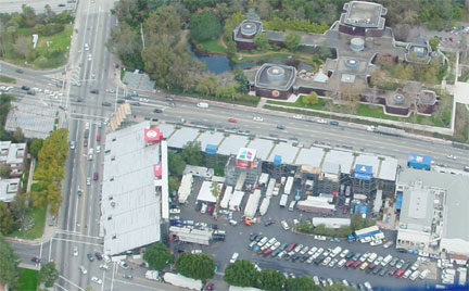 Rose Parade Press center