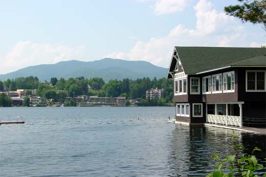 House on Lake Placid
