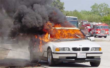 Fire Department arrives