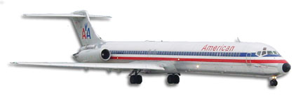 American Airlines MD80