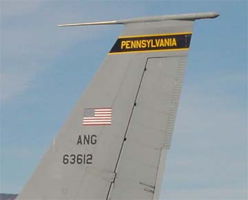 Air Force jet named Pennsylvania