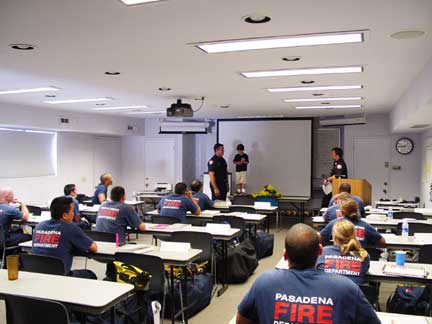 Fire training school