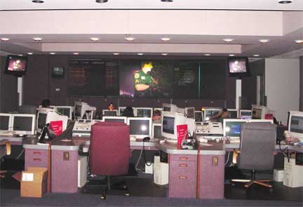 Watching the TV show Cops on the big screen 