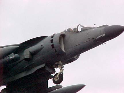 Pilot in the cockpit