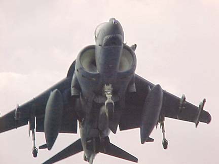 Fighter Jet close up