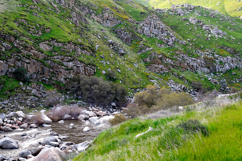 Kern River Canyon spring time