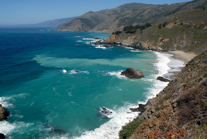 Big Sur California coastline view