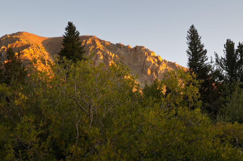 Sierra Sunrise alpenglow