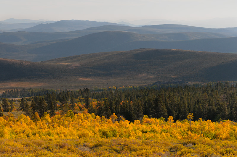 Expansive eastern Sierra landscape, looking east